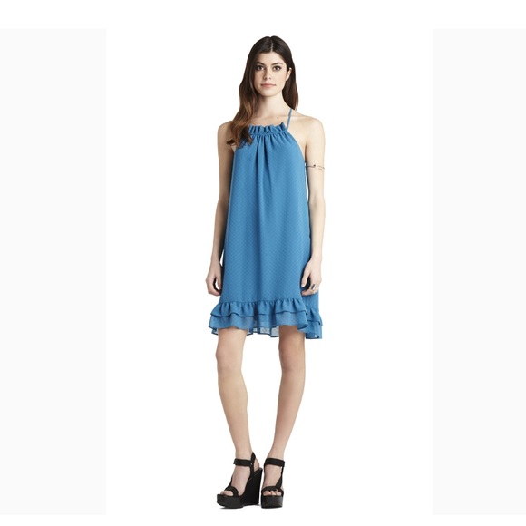 bcbgeneration tiered ruffle dress